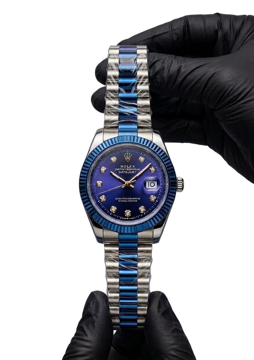 Rolex Semi Blue Automatic