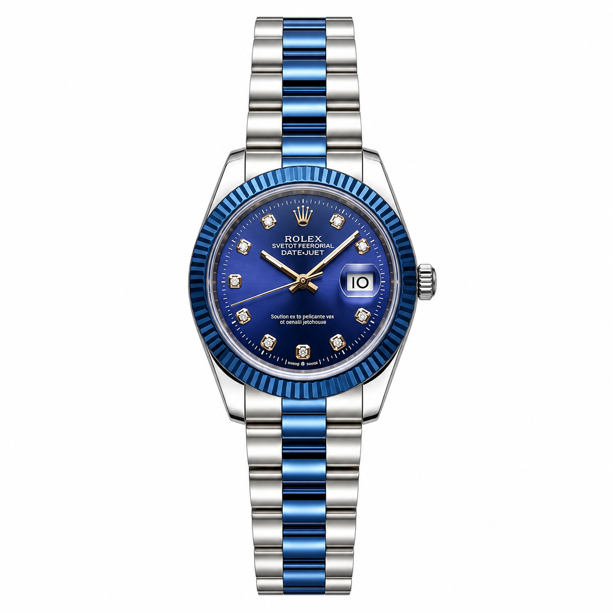 Rolex Semi Blue Automatic