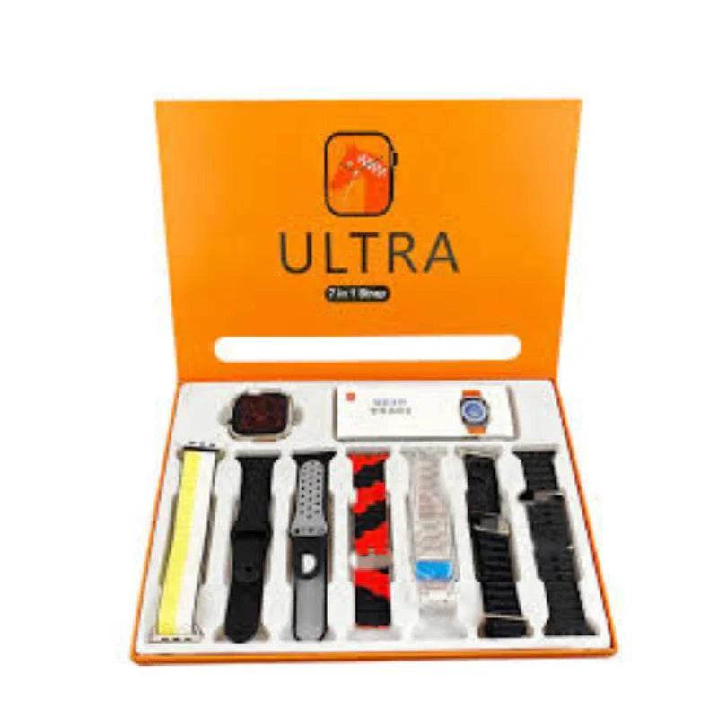 ULTRA Smart Watch – 7 Straps, Endless Style
