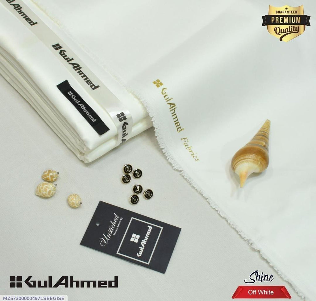 ✨ Premium Cotton Suit – Elegant Off White ✨