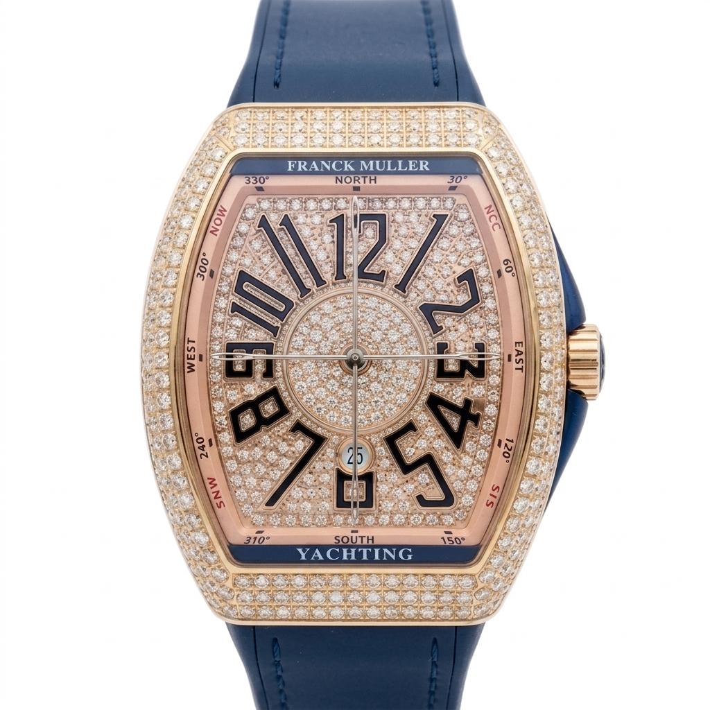 Franck Muller Blue Gold Edition Watch